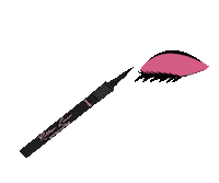 Makeup Eyelashes Sticker by Benefit Cosmetics