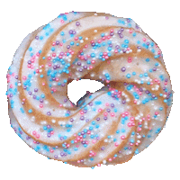 Birthday Cake Donuts Sticker by Major Food Group