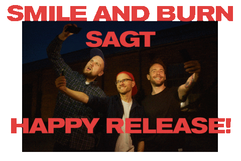 Release Indie Rock Sticker by Smile And Burn