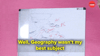 Geography wasn't my subject