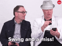 Tom Kenny Swipe GIF by BuzzFeed