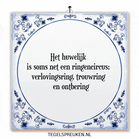 Humor Ring GIF by Tegelspreuken.nl