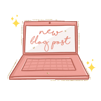 New Post Blog Sticker by Roxy James