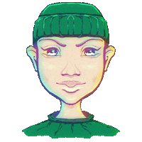 Glitch Man Sticker