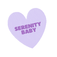 Baby Food Heart Sticker by Serenity Kids