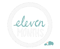 Babies Milestone Sticker by Baby Nest Designs