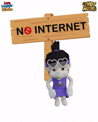 Warning Connection Lost GIF by Zhotcita