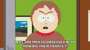 mad poop GIF by South Park 