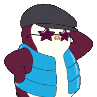 Penguin Oops Sticker by Pudgy Penguins