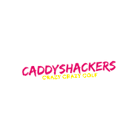 Caddyshackers golf leicester crazygolf caddyshackers Sticker