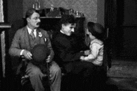 charlie chaplin lol GIF by Maudit