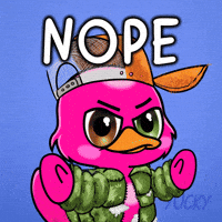No Way Duck GIF by Yucky Ducks