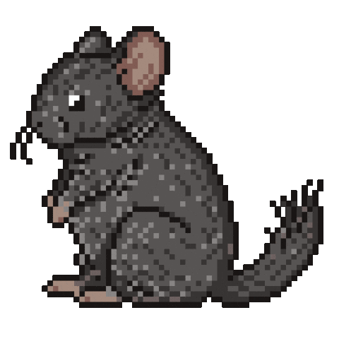 Jane Goodall Pixel Sticker