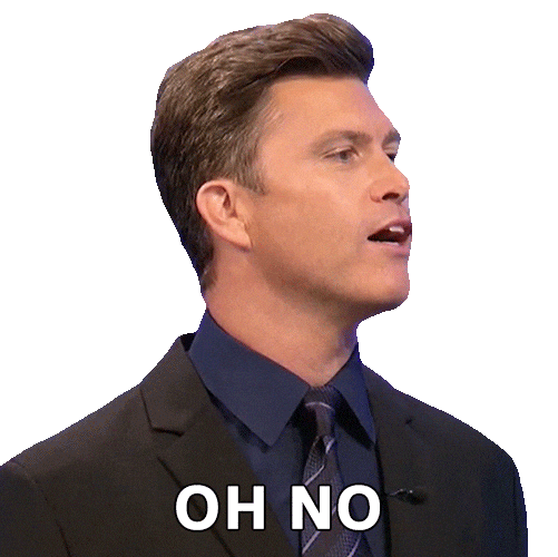 Colin Jost Sticker by Jeopardy!