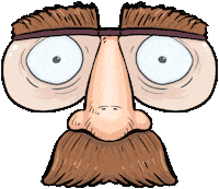 Mask Glasses Sticker