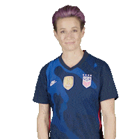 Happy Megan Rapinoe Sticker by U.S. Soccer Federation