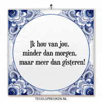 Hart Geluk GIF by Tegelspreuken.nl