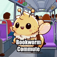 Travel Reading GIF by Beelightened