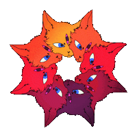 Animation Cats Sticker