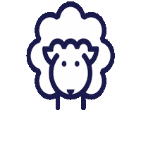 PagaconLana lana borreguito ovejita lanapay Sticker