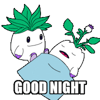 Tired Good Night Sticker by Magic Eden