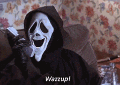 Whats Up Halloween GIF