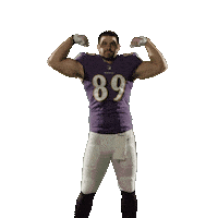 Flexing Mark Andrews Sticker by Baltimore Ravens