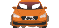 Halloween Car Sticker by Lime