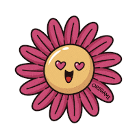 Heart Love Sticker by Origami Bikini