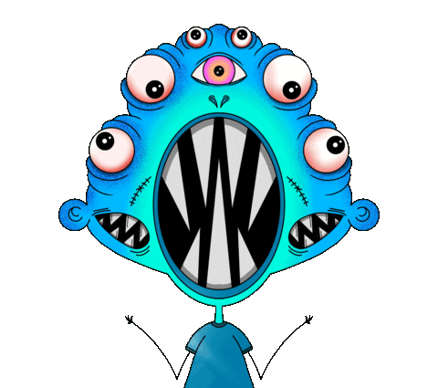 Monster Sticker by RARO