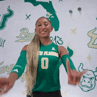 South Florida Volleyball GIF by USF Athletics