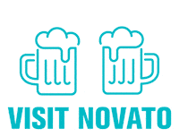 visit_novato vn visit novato visitnovato vn craft beer Sticker