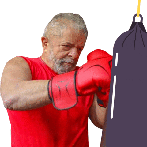 LulaOficial box lula boxeador o pai ta on Sticker