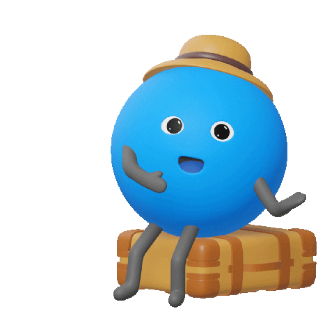 3D Travel Sticker by Agoda