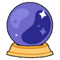 Crystal Ball Nuggetcomfort Sticker by Nugget