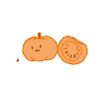 kuechenzauber_dasoriginal happy pumpkin tasty kuchenzauber Sticker