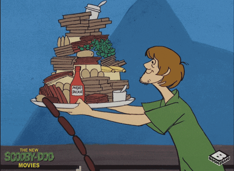 Hungry Scooby Doo GIF by Boomerang Official