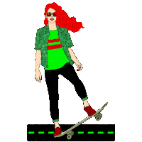 Digital Art Sticker by Rebecca Hendin