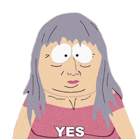 Of Course Yes Sticker by South Park