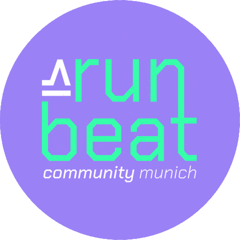 eatrunhike giphyupload runningcommunity runbeat run beat Sticker