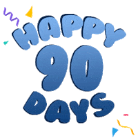 90Days Sticker by WebFX