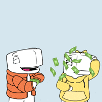 Make It Rain Money GIF by Ordinary Friends