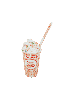 shake milk Sticker