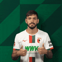 Happy Football GIF by FC Augsburg 1907