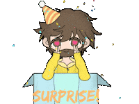Celebrating Happy Birthday Sticker