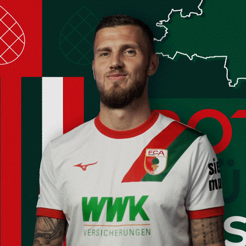 Jeffrey Gouweleeuw Football GIF by FC Augsburg 1907