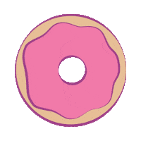 Yuyenia sweet donut sprinkles Sticker