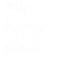 My Happy Place Sticker