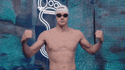 University Of North Carolina Swimming GIF by UNC Tar Heels