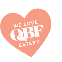 qbfeatery love pyrmont qbf quick brown fox Sticker